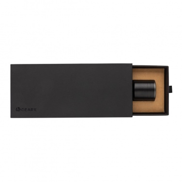 Logo trade promotional giveaways image of: Gear X RCS recycled aluminum USB-rechargeable torch large