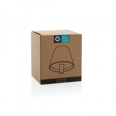 Logo trade advertising products image of: BottleGlow RCS recycled plastic bottle lamp