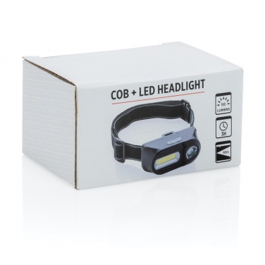 Logo trade corporate gifts picture of: COB and LED headlight