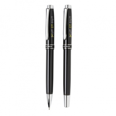 Logo trade promotional giveaways picture of: Heritage pen set