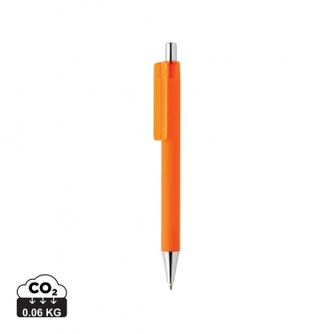 Logo trade promotional merchandise photo of: X8 smooth touch pen