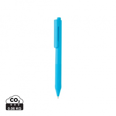 Logotrade promotional merchandise picture of: X9 solid pen with silicone grip