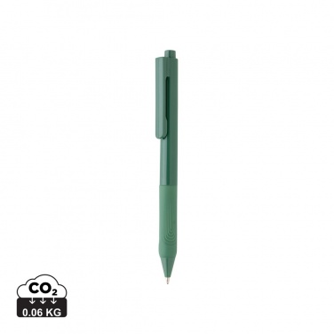 Logotrade promotional items photo of: X9 solid pen with silicone grip