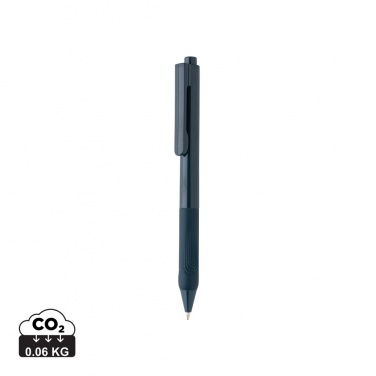 Logotrade promotional giveaway picture of: X9 solid pen with silicone grip