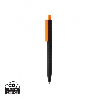 Logotrade promotional merchandise photo of: X3 black smooth touch pen