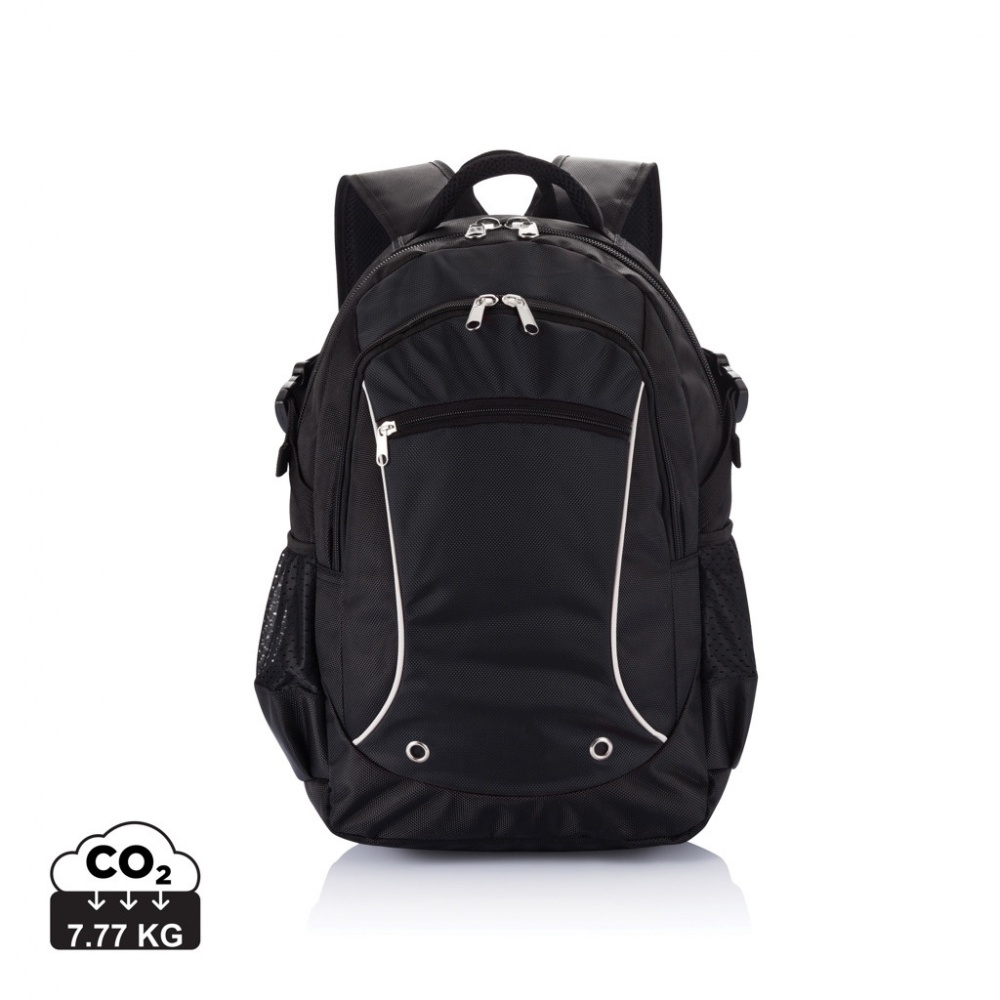 Logo trade promotional giveaways picture of: Denver laptop backpack PVC free