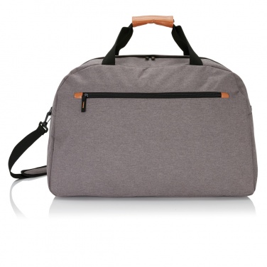 Logo trade promotional gifts picture of: Fashion duo tone travel bag