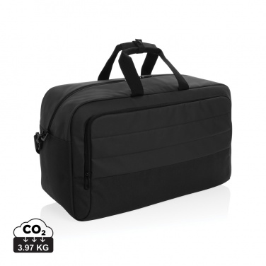 Logo trade corporate gift photo of: Armond AWARE™ RPET weekend duffel bag