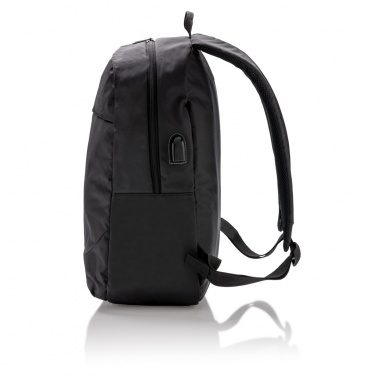 Logo trade promotional giveaways image of: Power USB laptop backpack