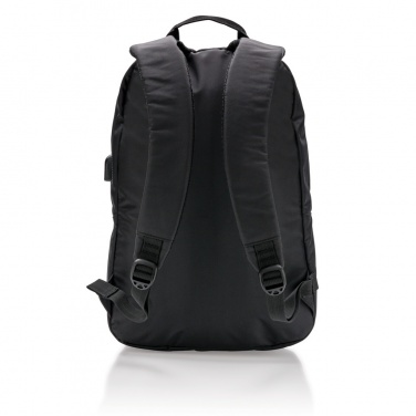 Logotrade promotional giveaway image of: Power USB laptop backpack