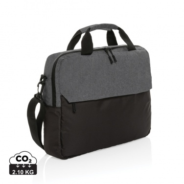 Logo trade corporate gift photo of: Kazu AWARE™ RPET basic 15.6 inch laptop bag