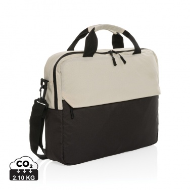 Logo trade corporate gifts image of: Kazu AWARE™ RPET basic 15.6 inch laptop bag