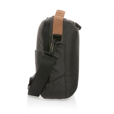 Logotrade corporate gifts photo of: Impact AWARE™ 300D two tone deluxe 15.6" laptop bag