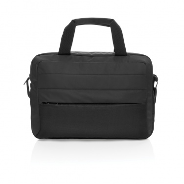 Logo trade corporate gifts image of: Armond AWARE™ RPET 15.6 inch laptop bag