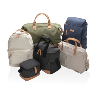 Logotrade promotional item image of: Impact AWARE™ 16 oz. recycled canvas backpack