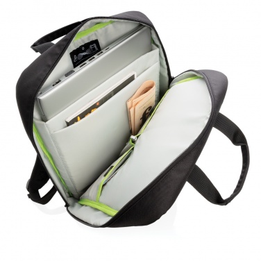 Logo trade promotional giveaways image of: Soho business RPET 15.6" laptop backpack PVC free