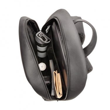 Logotrade promotional items photo of: Swiss Peak deluxe PU laptop backpack PVC free