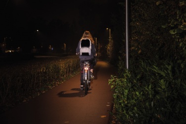 Logo trade promotional gift photo of: AWARE™ RPET Reflective laptop backpack