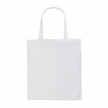 Logo trade promotional products picture of: Impact AWARE™ Recycled cotton tote w/bottom 145g
