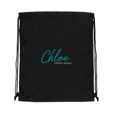 Logo trade corporate gifts picture of: Impact AWARE™ RPET 190T drawstring bag