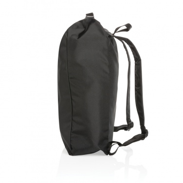 Logotrade promotional product image of: Impact AWARE™ RPET lightweight rolltop backpack