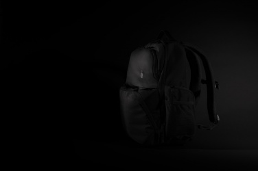 Logo trade corporate gifts picture of: Swiss Peak AWARE™ RPET 15.6 inch commuter backpack