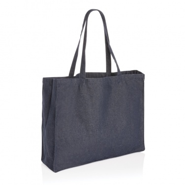 Logo trade advertising products picture of: Impact AWARE™ recycled denim shopper