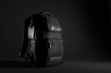 Logotrade promotional merchandise photo of: Swiss Peak AWARE™ RPET Voyager 15.6" laptop backpack