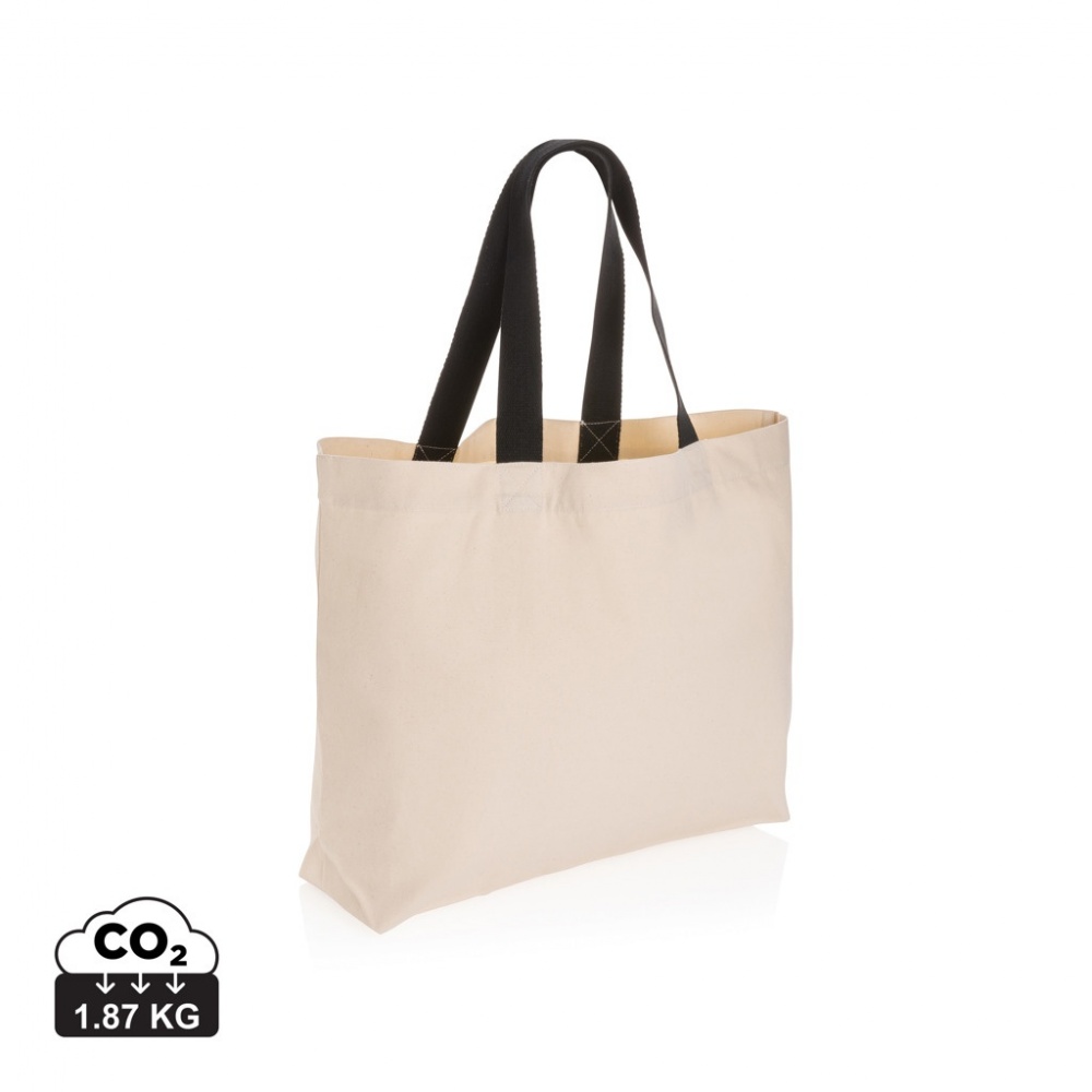 Logotrade corporate gift image of: Impact Aware™ 240 gsm rcanvas large tote undyed