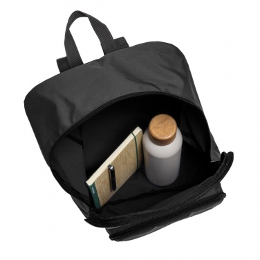 Logotrade promotional item image of: Dillon AWARE™ RPET foldable classic backpack