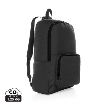 Logo trade promotional product photo of: Dillon AWARE™ RPET foldable classic backpack