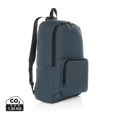 Logo trade promotional items image of: Dillon AWARE™ RPET foldable classic backpack