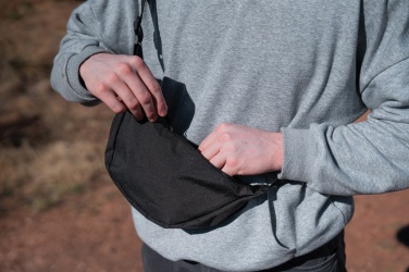 Logo trade promotional giveaway photo of: Crescent AWARE™ RPET half moon sling bag