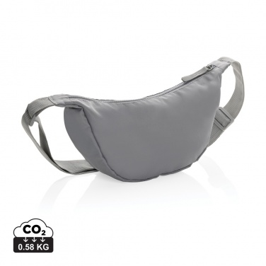 Logotrade promotional merchandise photo of: Crescent AWARE™ RPET half moon sling bag