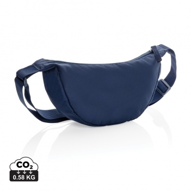 Logotrade promotional product picture of: Crescent AWARE™ RPET half moon sling bag