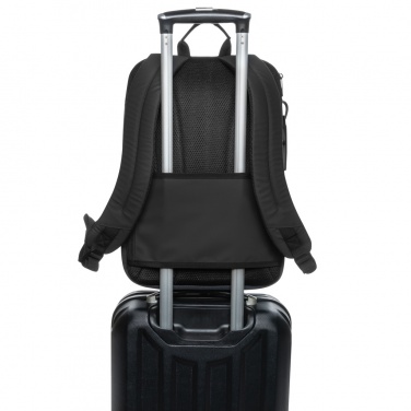 Logo trade advertising product photo of: Armond AWARE™ RPET 15.6 inch deluxe laptop backpack