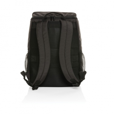 Logotrade promotional product picture of: Pedro AWARE™ RPET deluxe backpack with 5W solar panel