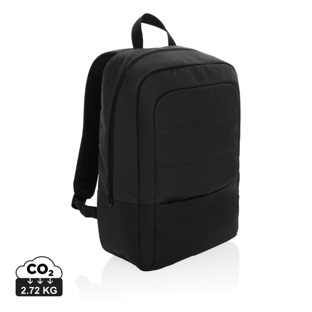 Logotrade promotional item picture of: Armond AWARE™ RPET 15.6 inch standard laptop backpack