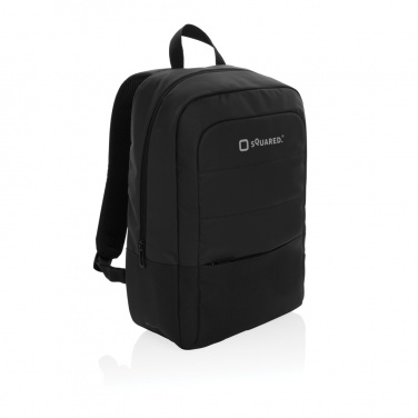 Logotrade corporate gift image of: Armond AWARE™ RPET 15.6 inch standard laptop backpack