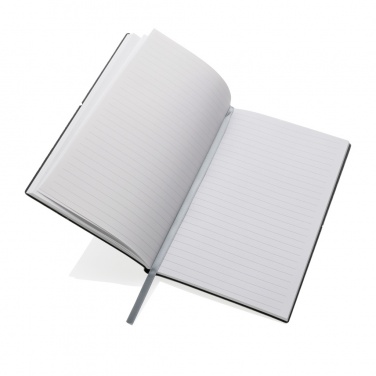 Logotrade promotional product picture of: A5 recycled leather notebook
