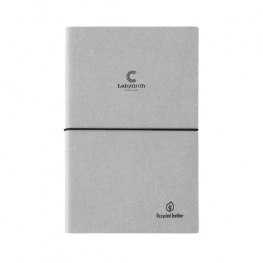 Logotrade promotional items photo of: A5 recycled leather notebook