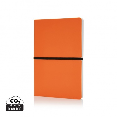 Logotrade advertising products photo of: Deluxe softcover A5 notebook