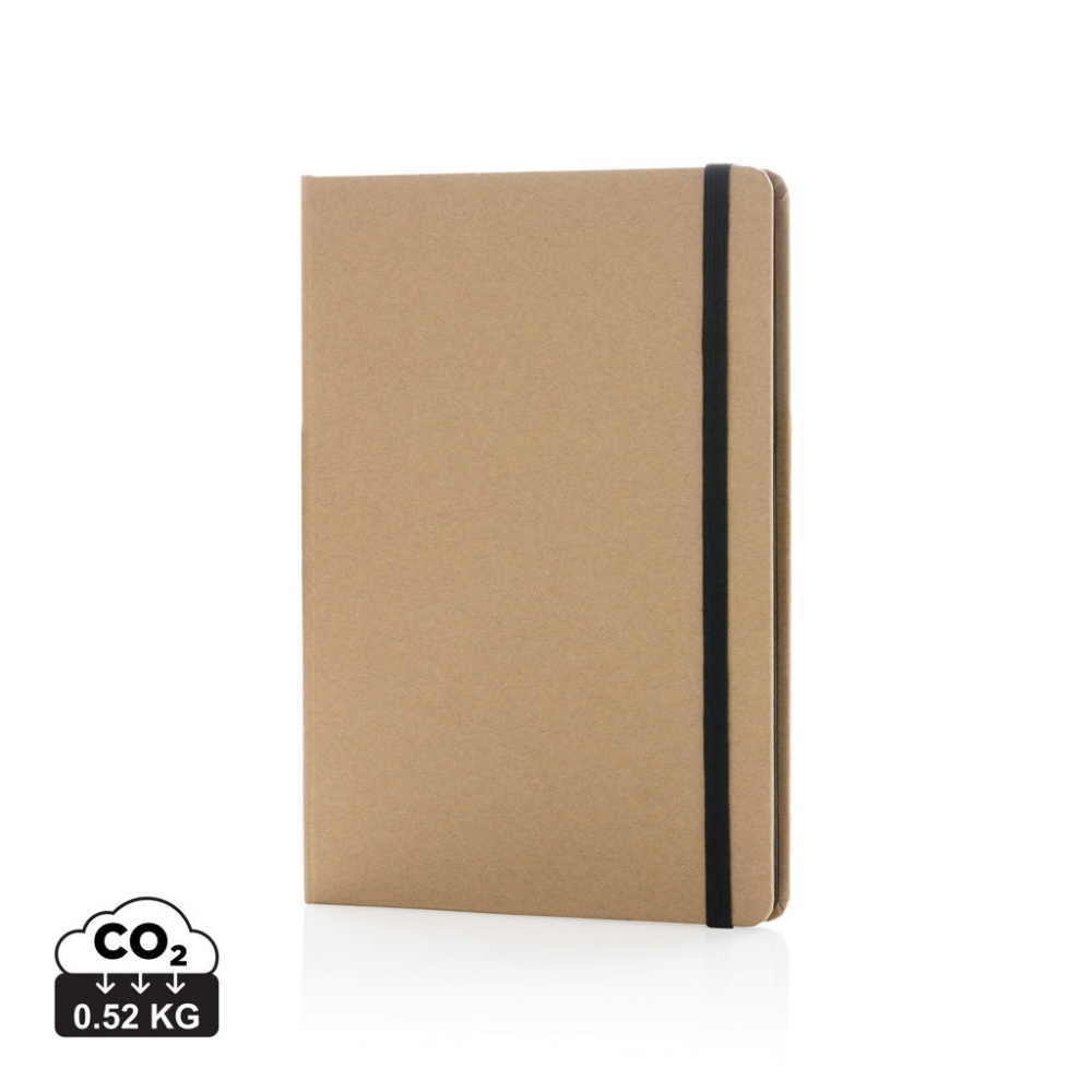 Logotrade promotional merchandise image of: A5 kraft notebook