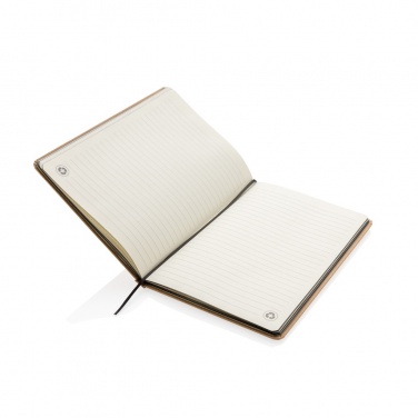 Logotrade corporate gift picture of: A5 kraft notebook