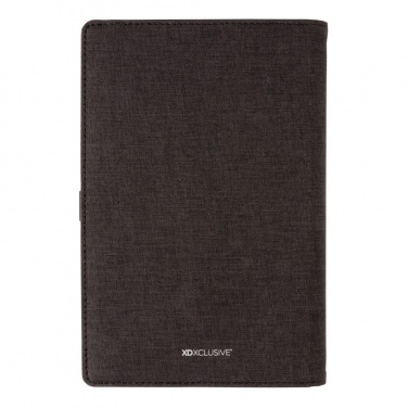 Logo trade corporate gifts picture of: Air 5W wireless charging refillable journal cover A5