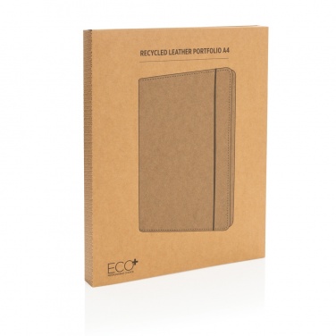 Logo trade promotional products picture of: Recycled leather A4 portfolio