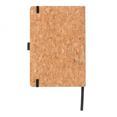 Logo trade promotional items picture of: Cork hardcover notebook A5