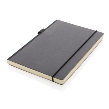 Logo trade promotional products picture of: A5 deluxe kraft hardcover notebook