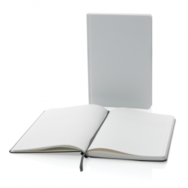 Logo trade promotional gifts image of: A5 Impact stone paper hardcover notebook