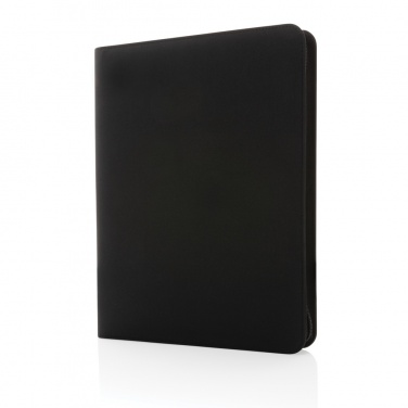 Logotrade promotional giveaway image of: Impact Aware™ deluxe 300D tech portfolio with zipper